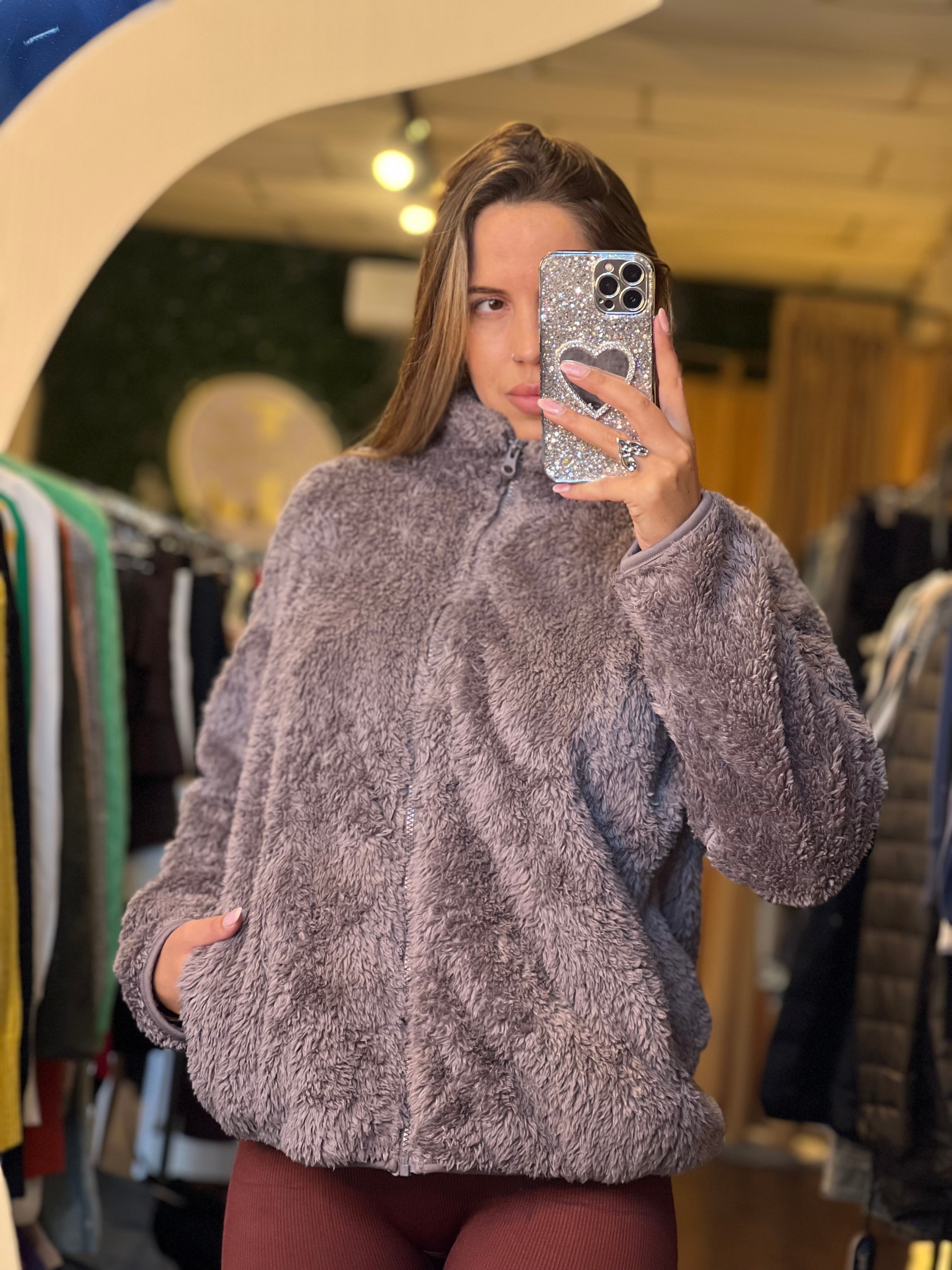 Campera peluche