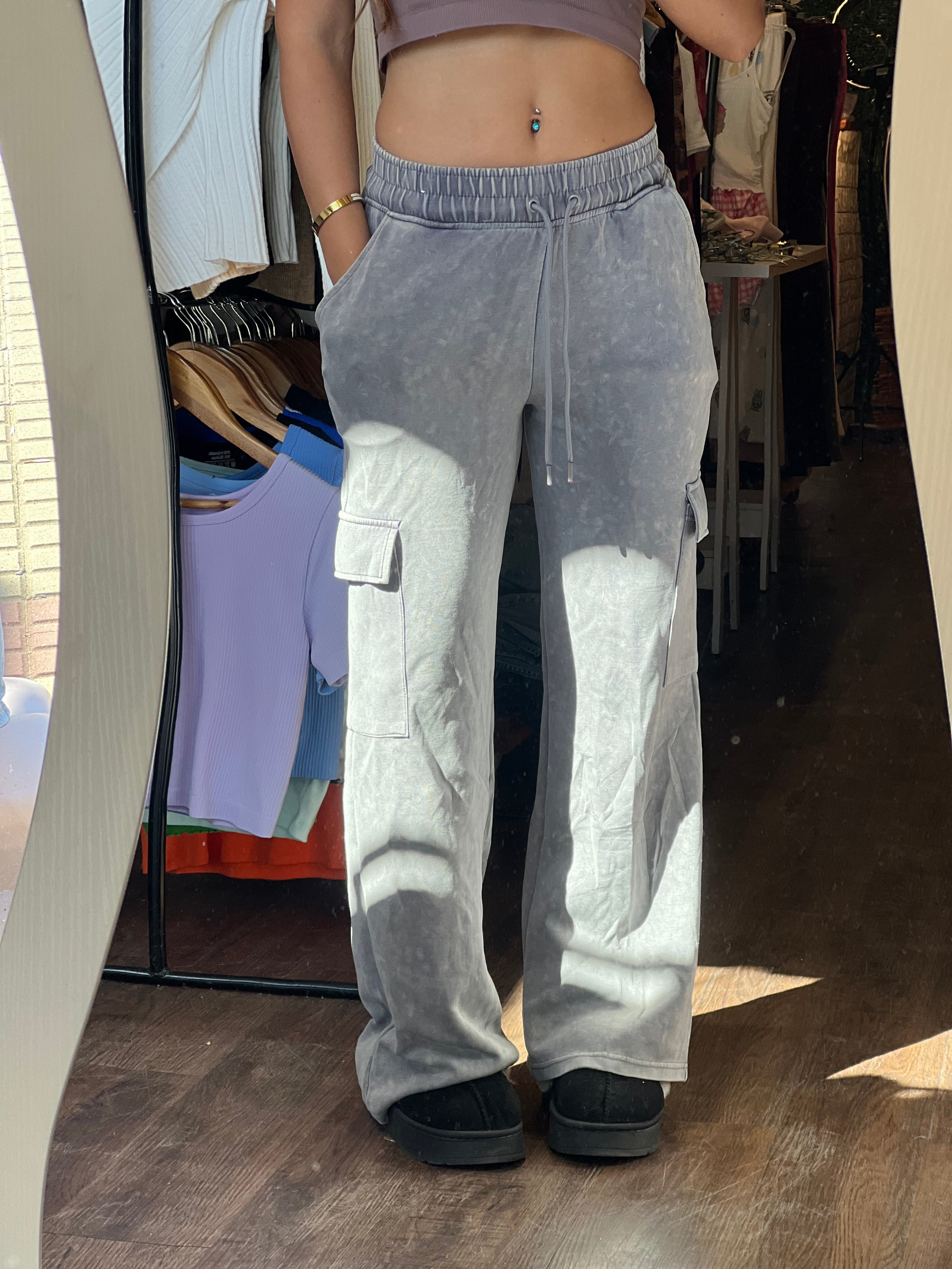 Pantalón alicrado cargo