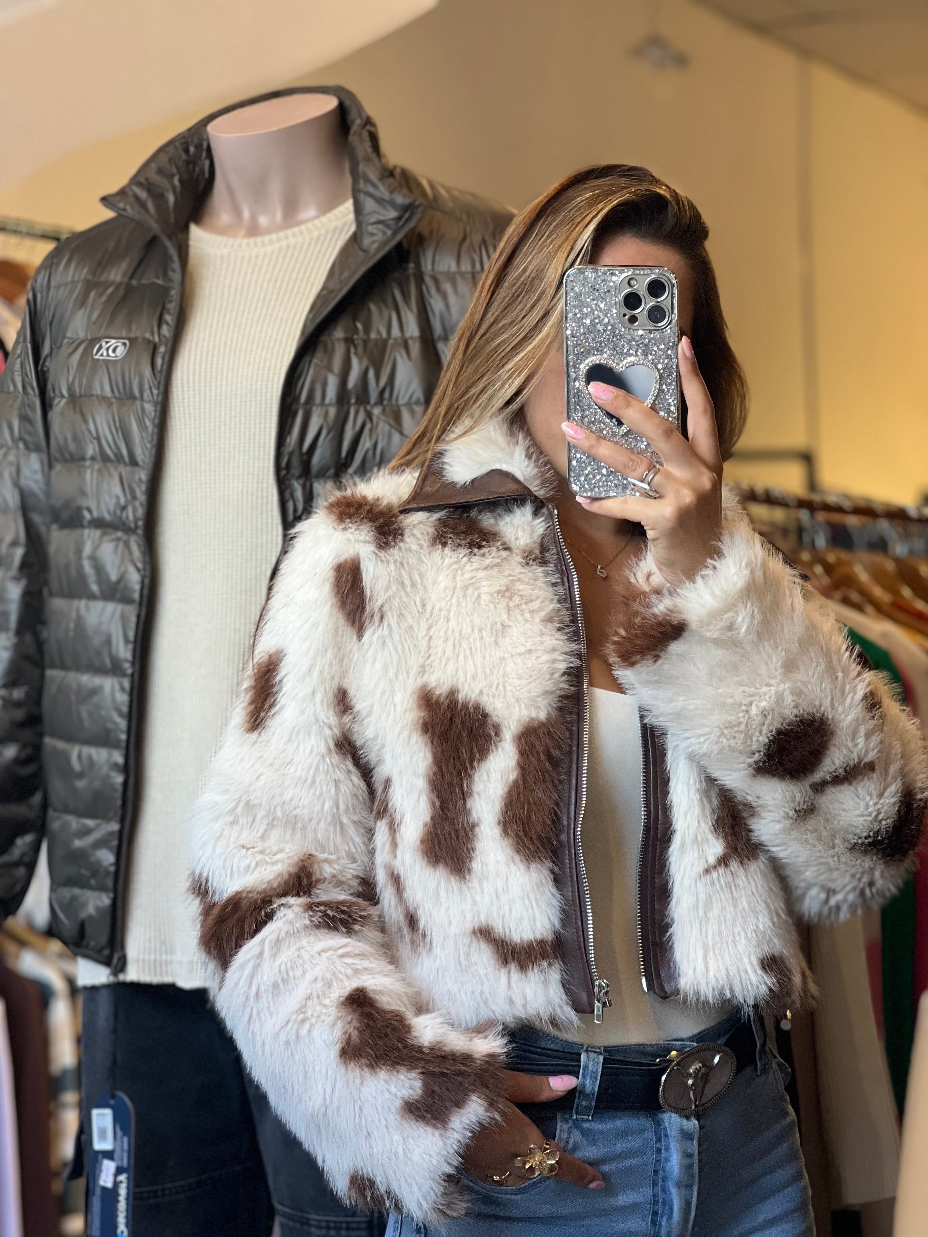 Campera de pelos