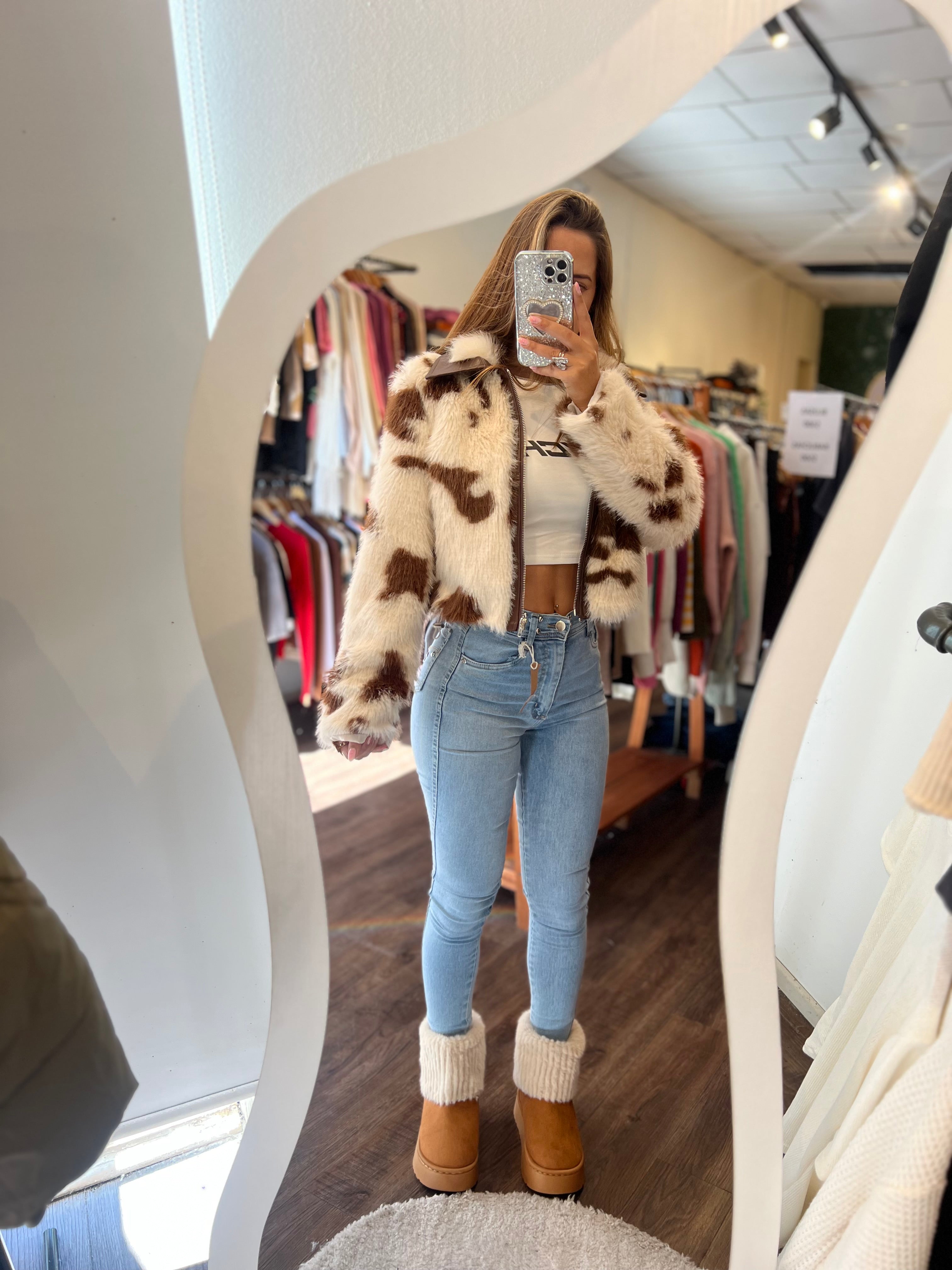 Campera de pelos