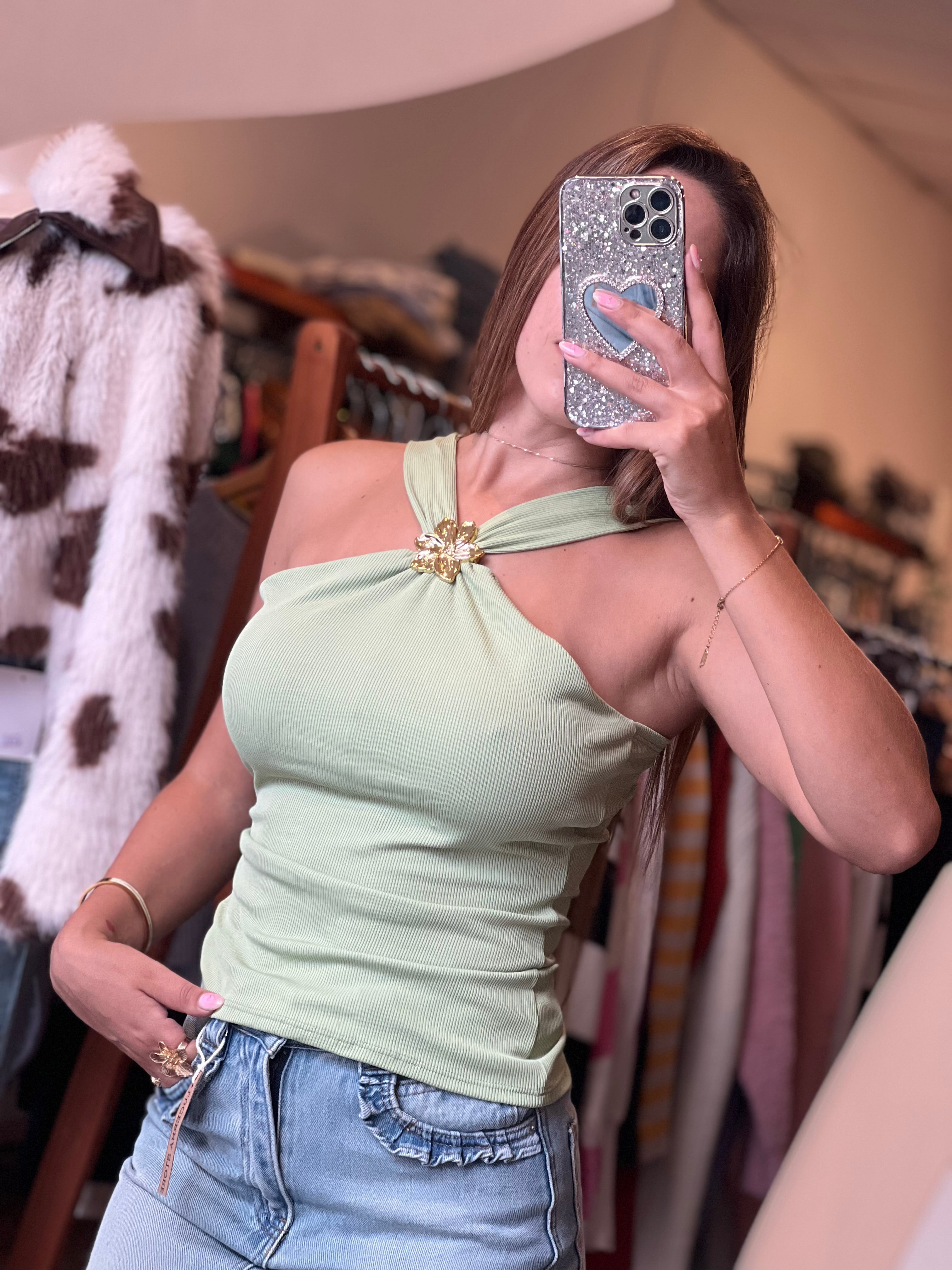 Remera Flor