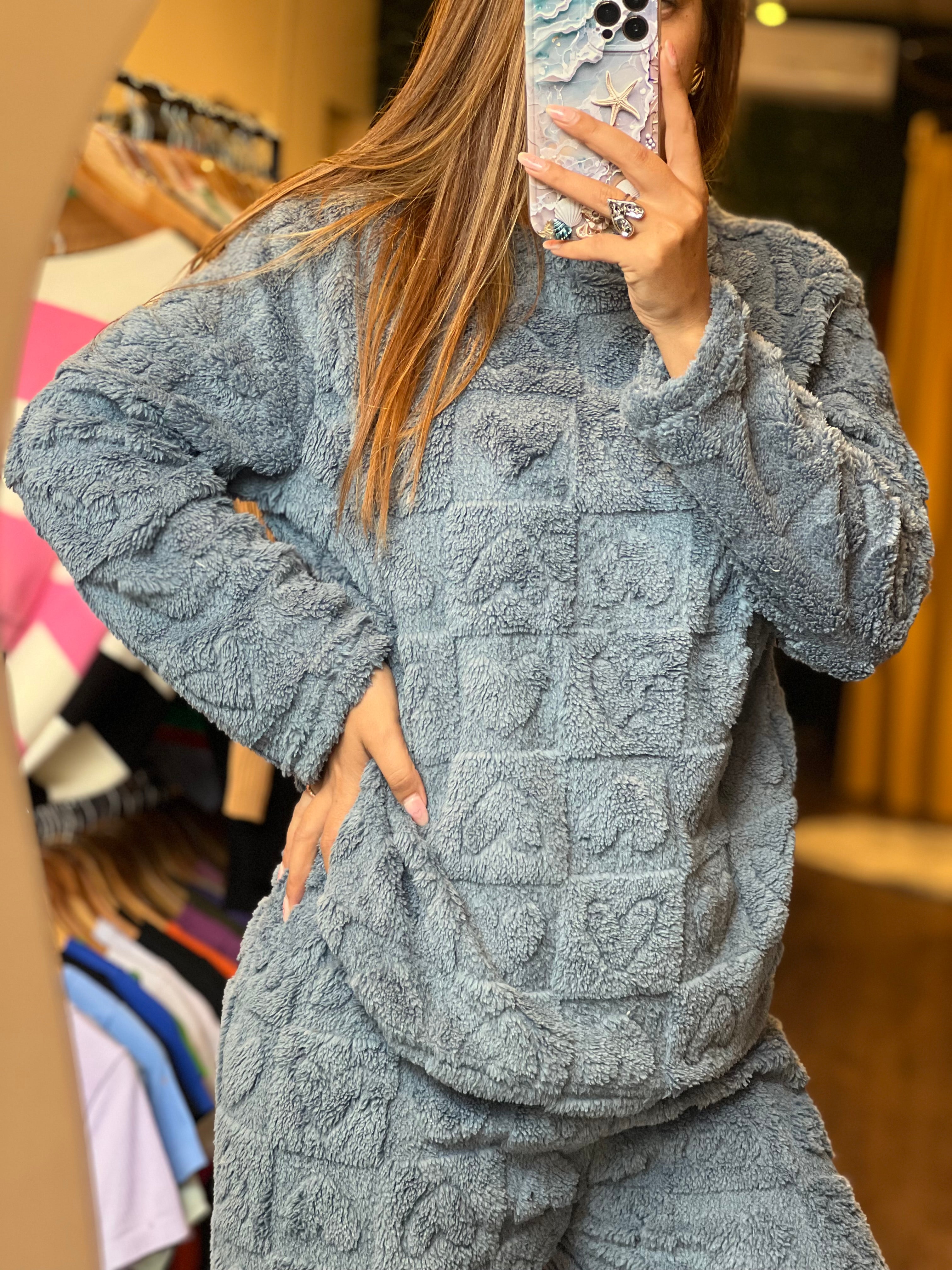 Pijama corazón