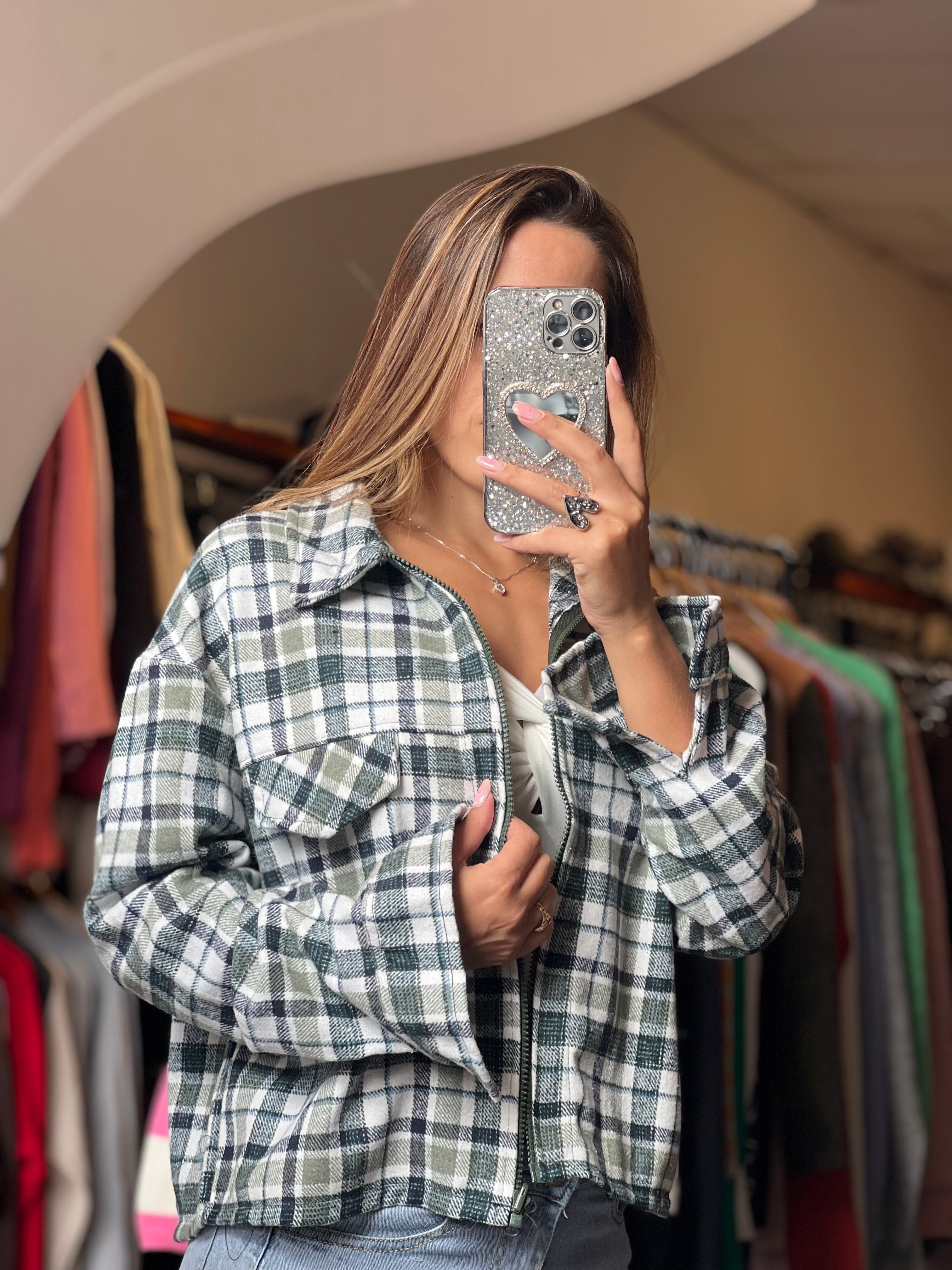 Campera tartán