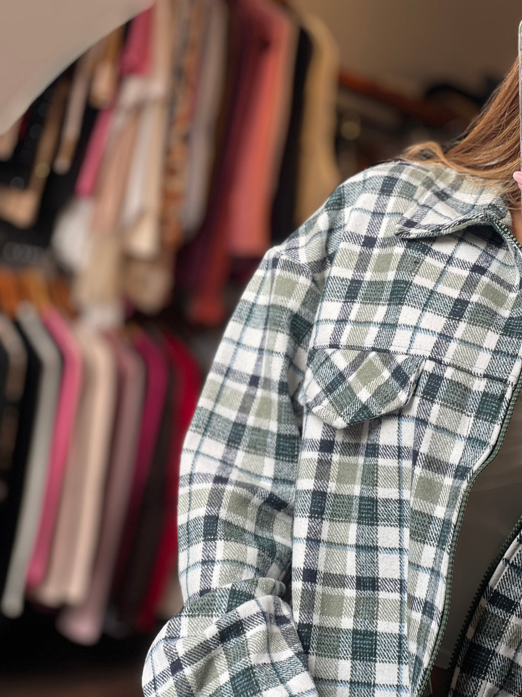 Campera tartán