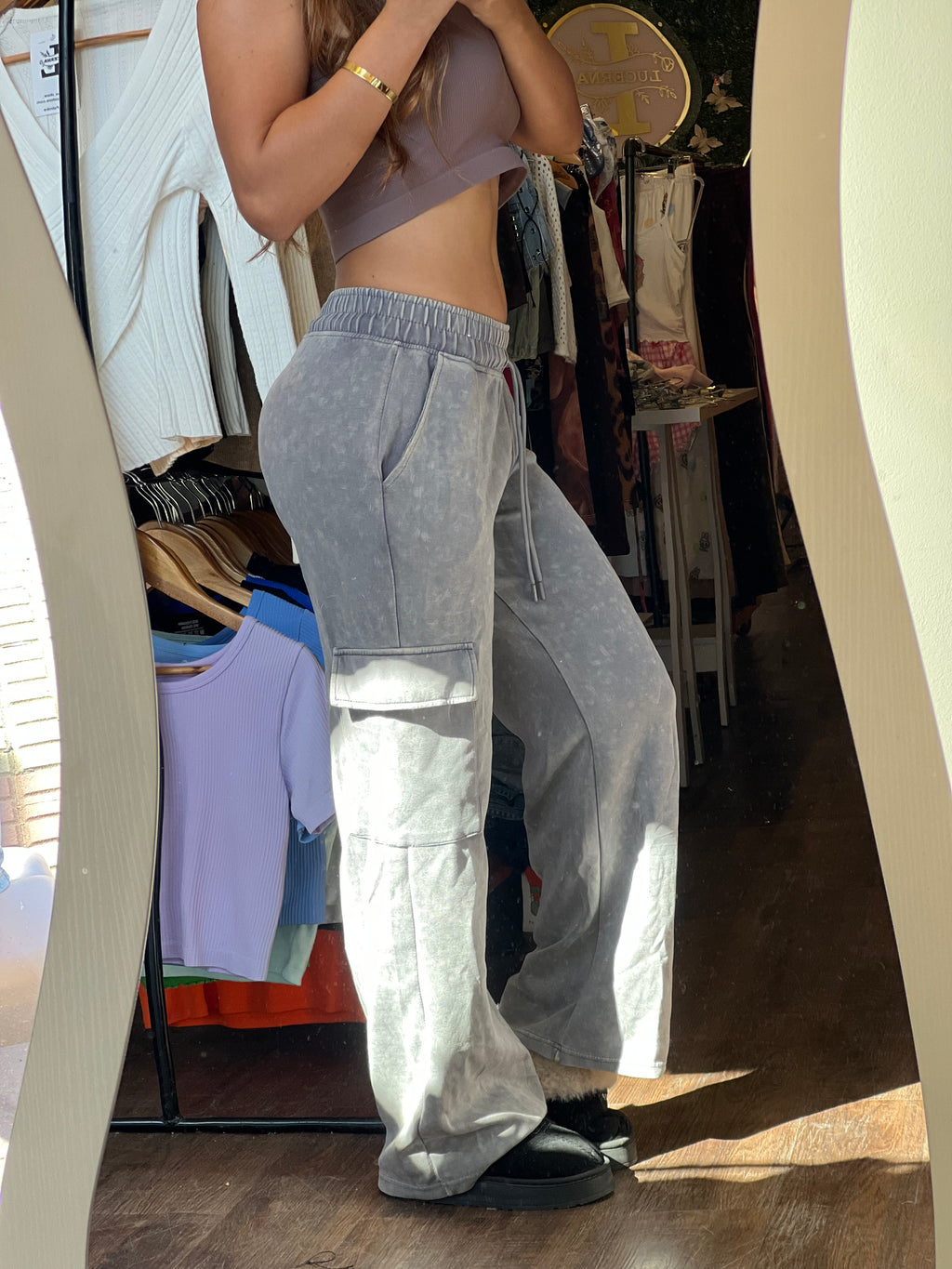 Pantalón alicrado cargo